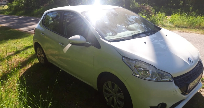 Peugeot 208 cena 23000 przebieg: 150000, rok produkcji 2014 z Zamość małe 37